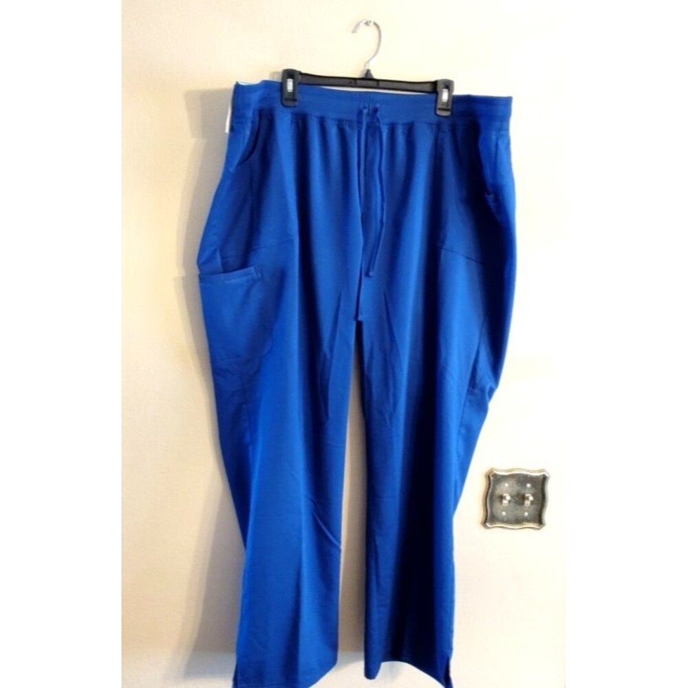 New with tag Big & Tall Scrubstar Premium Yoga Electric Blue Pants 3XL / 3XG